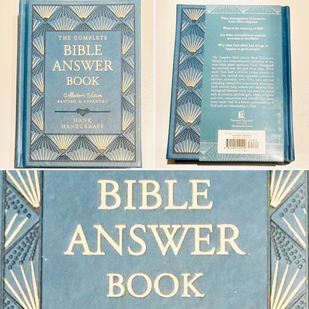 Religious Book: The Complete Bible Answer Book by Hank Hanegraaf